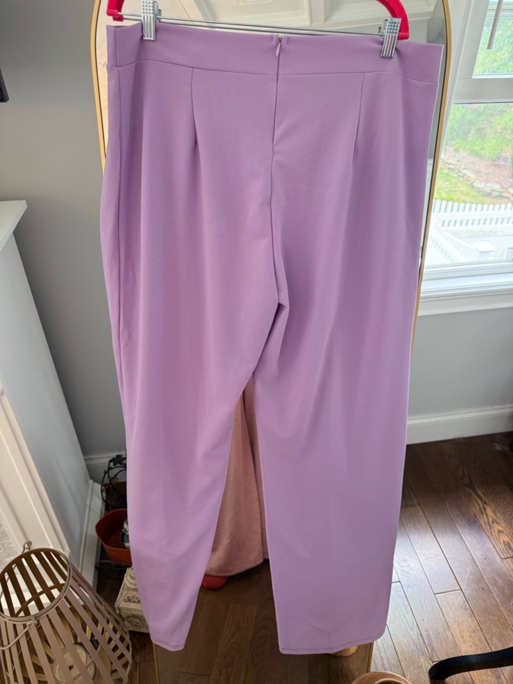 Fashion Nova Lavender Wide-Leg Pants 3X BNWT - Picture 6 of 6